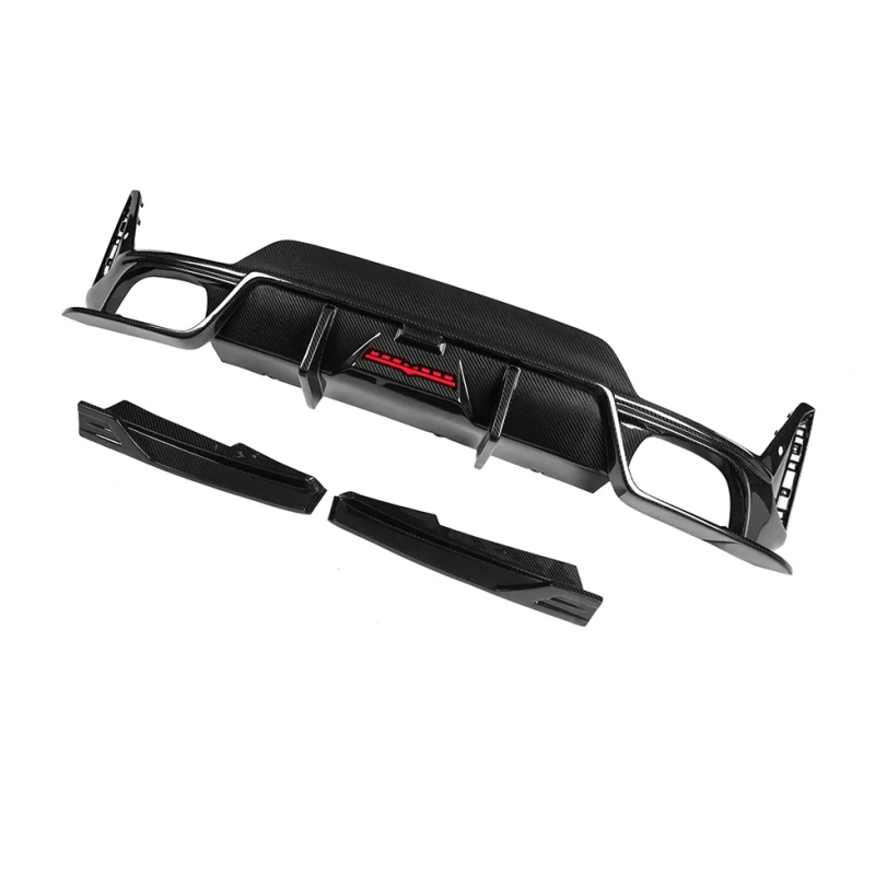 BMW-3 Series-G20, G28- Rear bumper diffuser lip spoiler