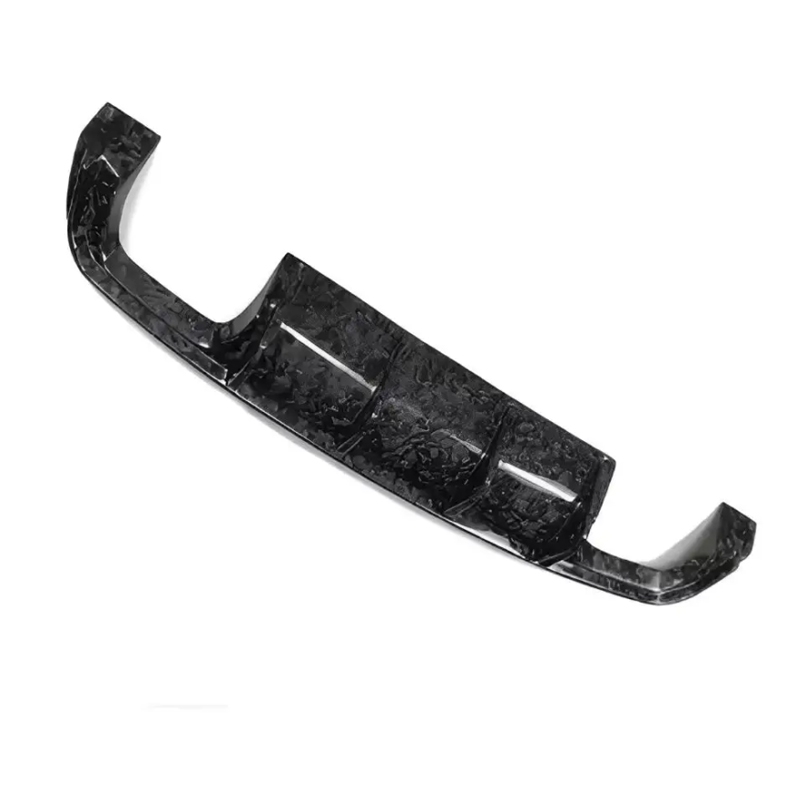 Rear lip rear diffuser spoiler separator